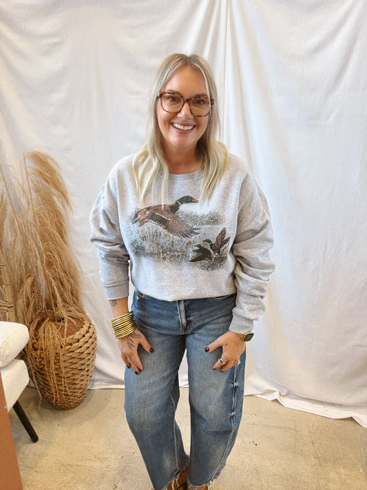 Retro Duck Sweatshirt
