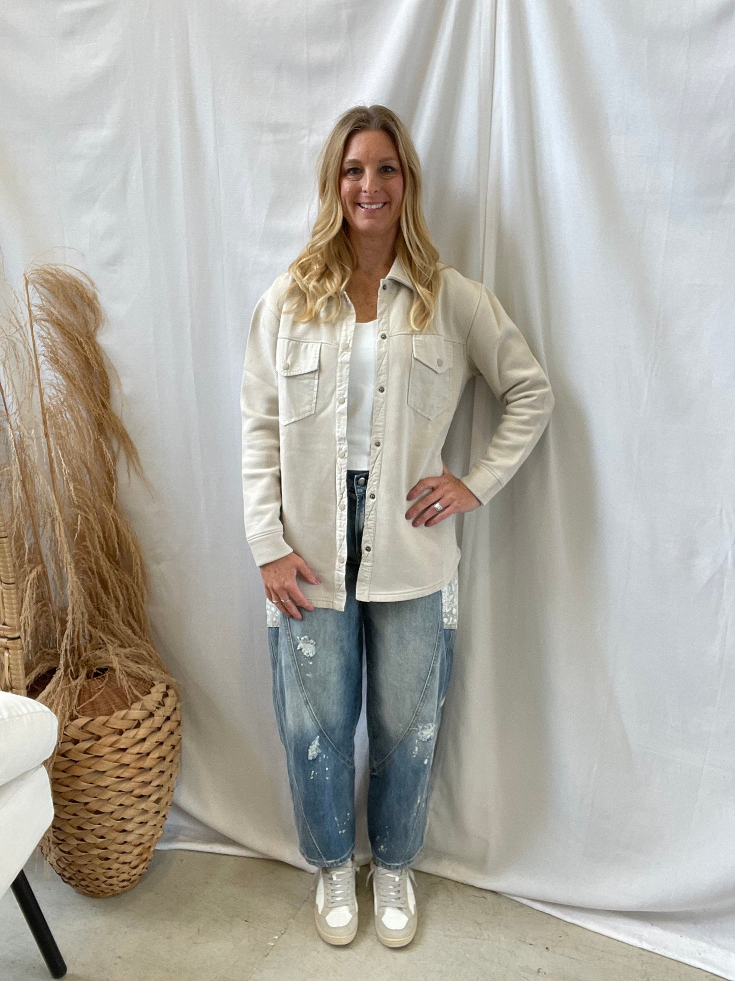 Oli & Hali Washed Pocket Pants